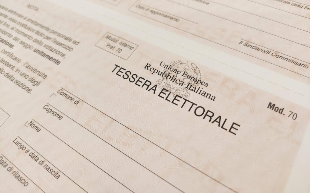 RILASCIO DELLE TESSERE ELETTORALI GIORNI ED ORARI