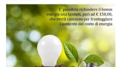 AIPES. Avviso pubblico “Manifestazione di interesse per l’attribuzione di aiuti economici una tantum, provenienti dal Fondo regionale per il rincaro energia, in favore dei nuclei familiari per il pagamento delle utenze domestiche di energia elettrica”.