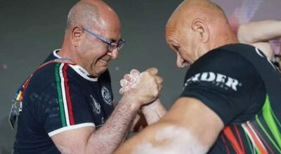 LE PIU’ VIVE CONGRATULAZIONI DELLA CITTA’ DI ARPINO A CLAUDIO REA, CAMPIONE DEL MONDO DI ARMWRESTLING.